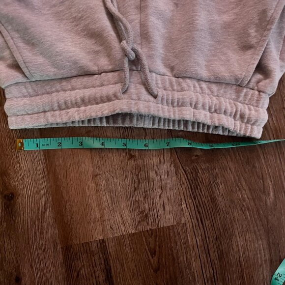 QUEEN OF SPARKLES KIDS SHORT XS GRAY LIGHTNING BLUE GREEN SEQUIN ELASTIC WAIST - Picture 4 of 7